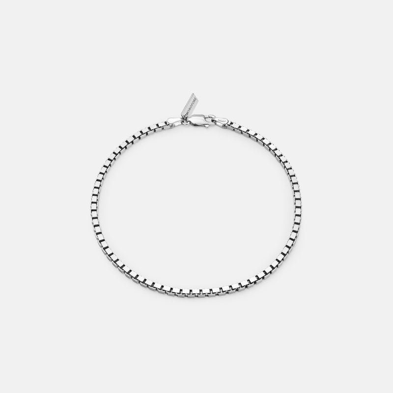 Box Bracelet Silver