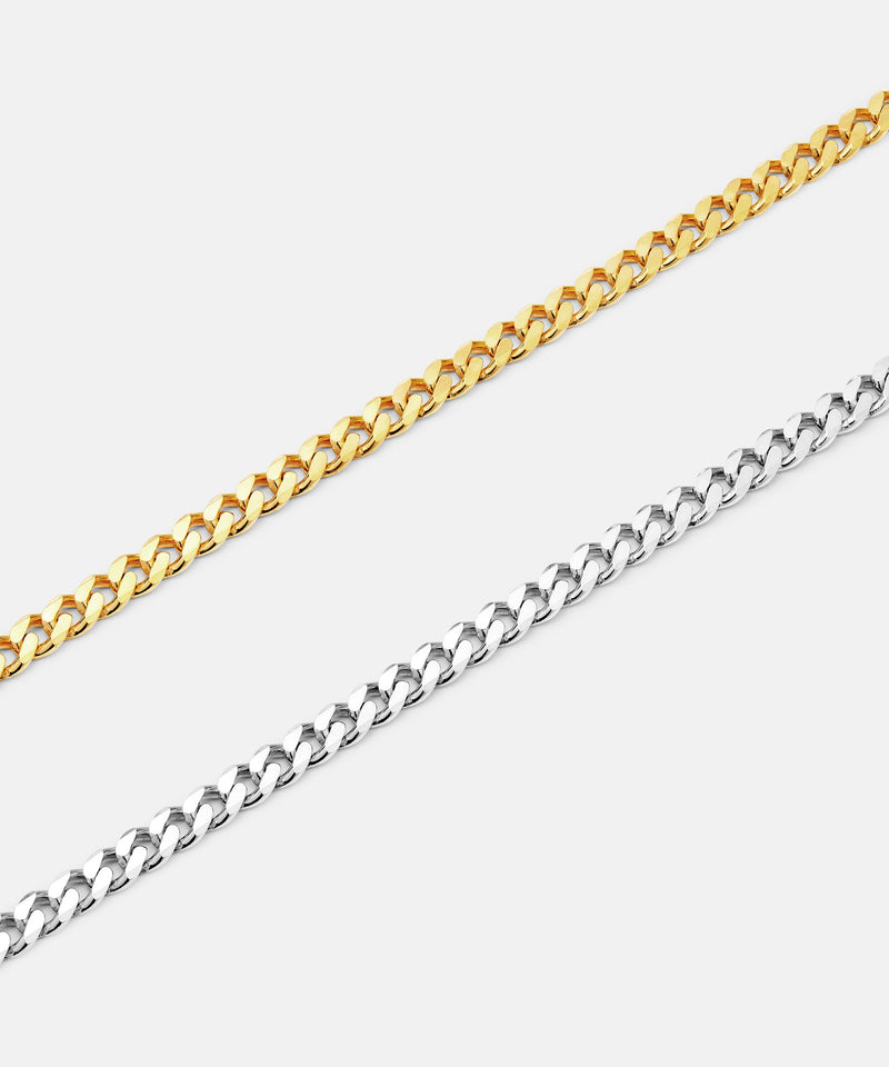 Curb Chain Thick Silver